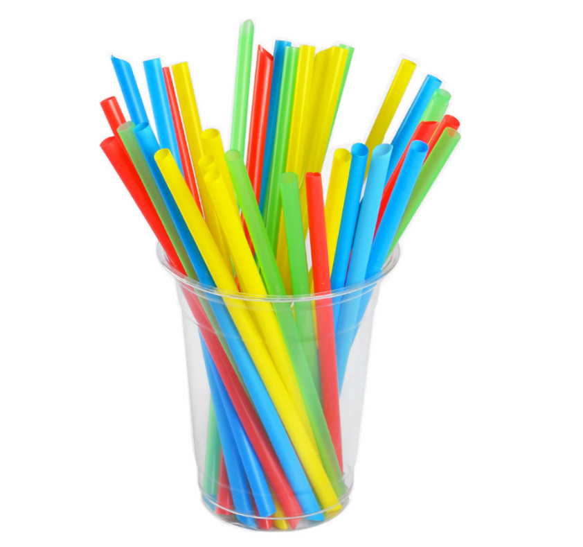 8mm Multicolor Plastic Smoothie Straws – FDA Certified, Wholesale Supplier, Bulk Packs