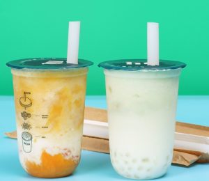 12mm PLA Boba Straw with Bubble Tea Cup