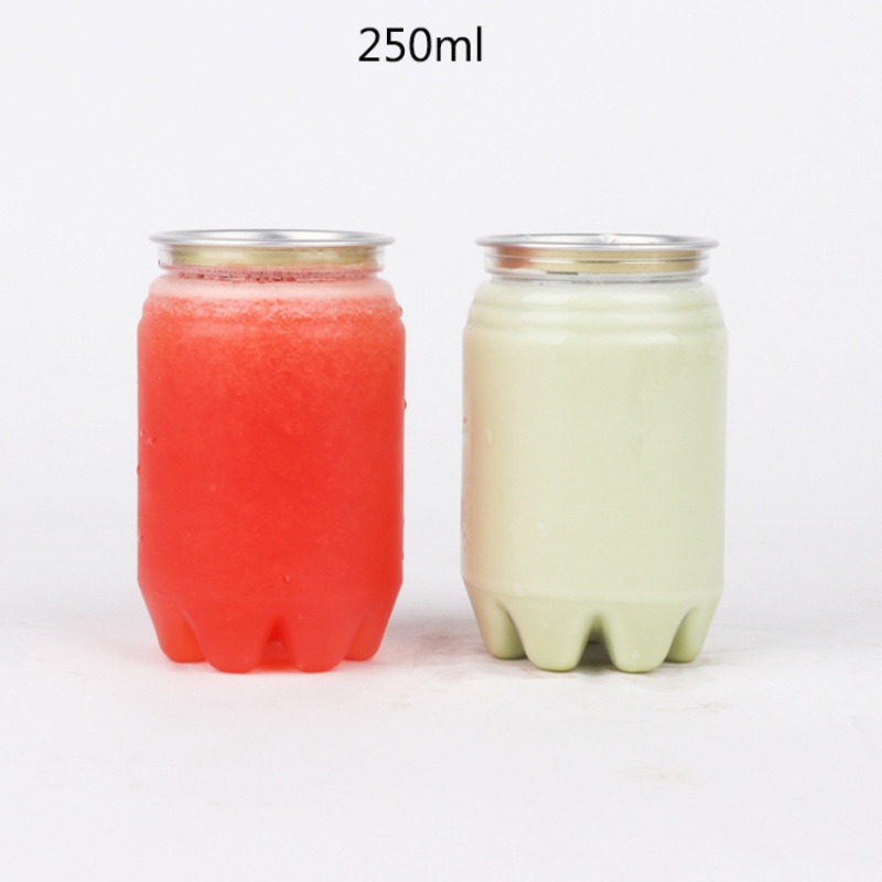 250ml Small Capacity Plastic Beverage Bottle on Wholesale