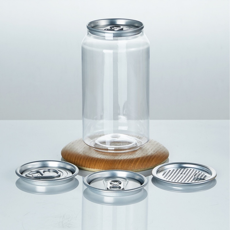 Wholesale 330ml Plastic Drink Can Bottles with Aluminum Lid from China Supplier