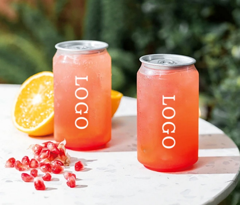 Custom Printed Plastic Beverage Cans for Wholesale