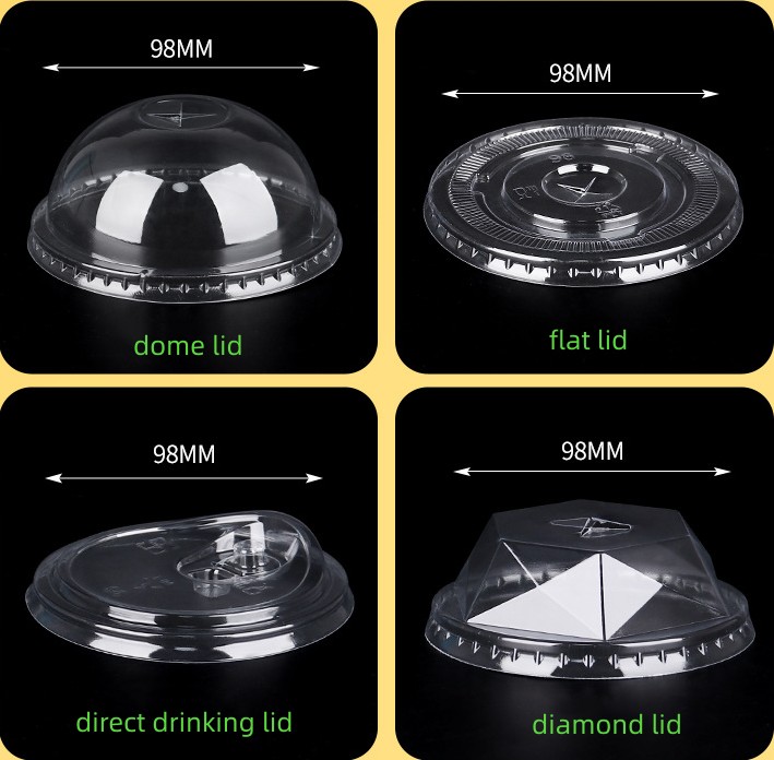 Disposable PET Cup Lid at Cheap Price from China